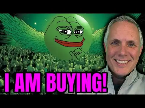 PEPE COIN - I AM BUYING! PEPE CRYPTO IS GOING TO GET EVEN BIGGER!