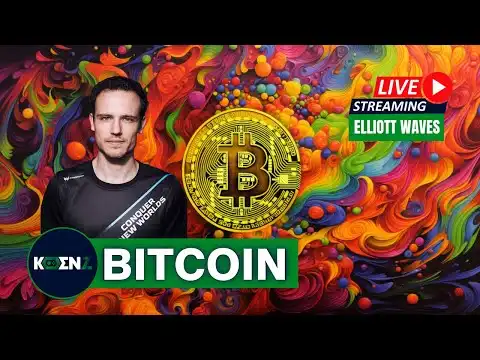 LIVE Bitcoin Elliott Wave Analysis | Trading Psychology | Chatting