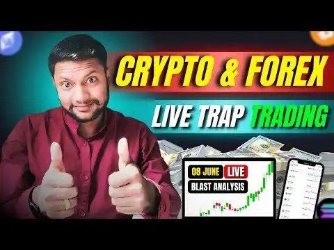 Live Crypto Trading | Bitcoin & Ethereum Scalp Trading | BTC, ETH, SOL Blast Analysis