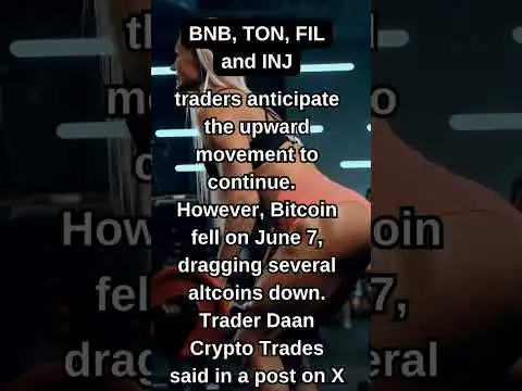Bitcoin BTC Crypto Price #cryptocurrency #bnb #toncoin