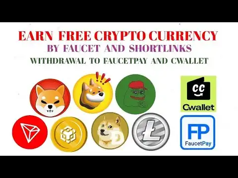EARN FREE TRON BNB DOGE LITECOIN SHIB BONK PEPE BY FAUCET : INSTANT WITHDRAW TO FAUCETPAY CWALLET