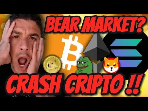 BITCOIN CRASH CRIPTO! $BTC $ETH $SOL $AVAX Bagno di SANGUE! Bear Market?