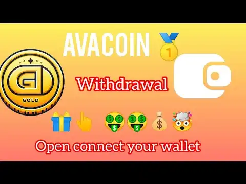Avacoin Gold withdrawal  avacoin account verification