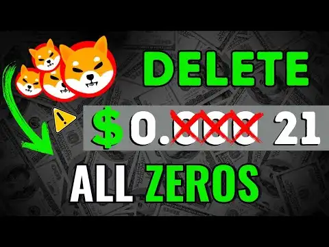 BREAKING: SHIBA INU CEO PROMISED TO DELETE ALL ZEROES THIS WEEK! SHIBA INU NEWS! CRYPTO PREDICTION