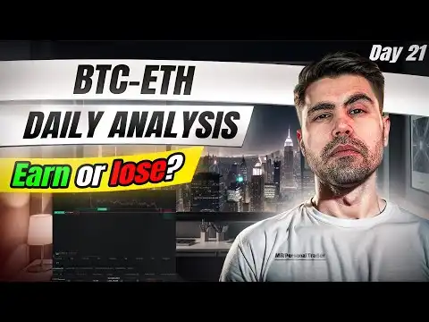 Live analysis  ? Bitcoin, Ethereum, and AVAX Strategies Explained! | Day 21
