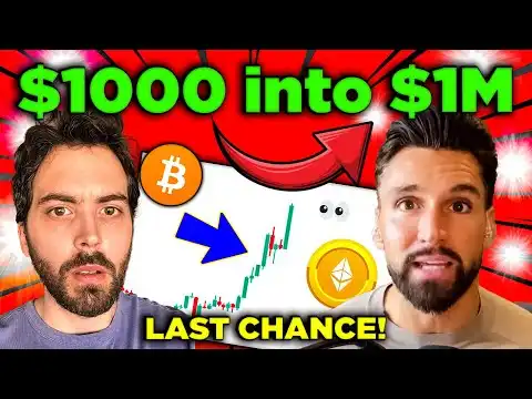 Turn $1,000 to $1M! My 'Retire Early' Bitcoin Strategy!
