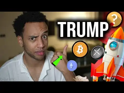 CRYPTO HOLDERS: THINGS JUST GOT CRAZY! (TRUMP CRYPTO COIN, $100M WAGER)