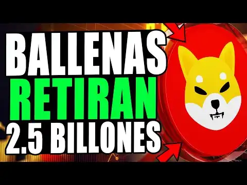 LAS BALLENAS DE SHIBA INU RETIRAN +2.5 BILLONES DE DOLARES | LOS GRANDES INVERSORES HOLDEAN SHIBAINU