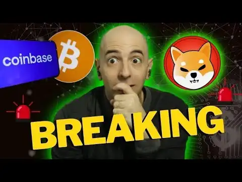 WOW MASSIVE NEWS FROM COINBASE FOR CRYPTO! THIS COULD BE A GAME-CHANGER! (BITCOIN,SHIBA INU)