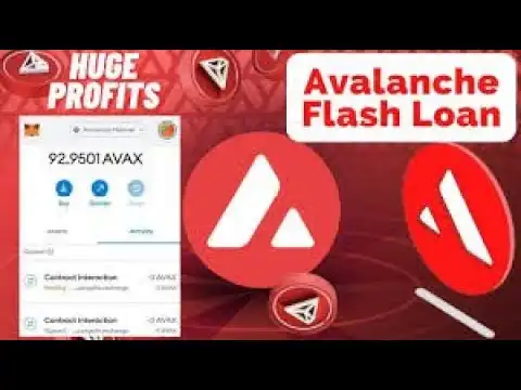 UPDATE l Avalanche Flash Loan Arbitrage Trick - EARN 30+ AVAX COIN with FULL Tutorial