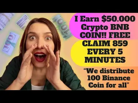 CONNECT EMPTY WALLET CLAIM 859 BITCOIN (BNB) EVERY 5 MINUTES FREE #crypto #cryptocurrency #bitcoin
