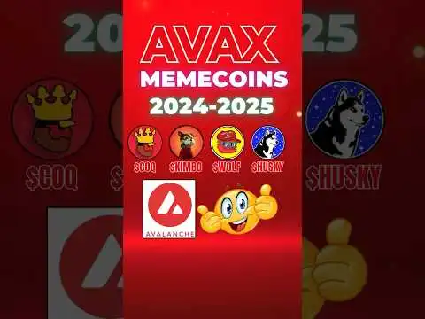 Top Memecoins on #avalanche #crypto #kimbo #coqinu #landwolf #avax #avaxcoin