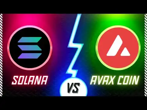 AVAX COIN VS SOLANA COIN || WHICH OF THESE IS A MASSIVE POTENTIAL COIN