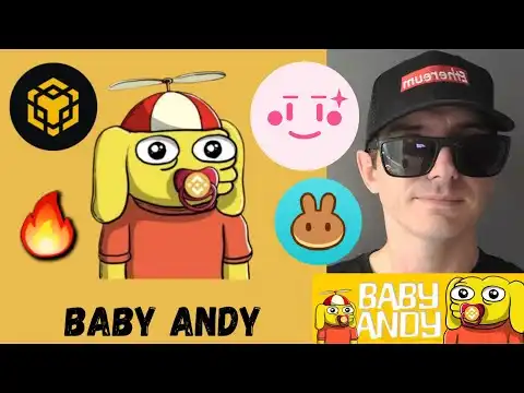 $BabyAndy - BABY ANDY TOKEN CRYPTO COIN HOW TO BUY BABYANDY BNB BSC PANCAKESWAP BOYSCLUB MEME NEW