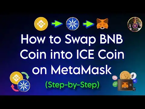 How to Swap BNB Coin into ICE Coin on MetaMask Wallet App Step-by-Step Guide