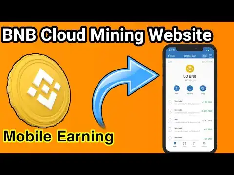 Cloud Mining Website 2024 | BNB Earning Mobile App #cloudmining #bnb #crypto