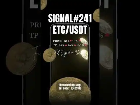 ETC Coin Signal#241 | Stop paying for BTC & ETH Signals get Free Trading Strategies for Life Time
