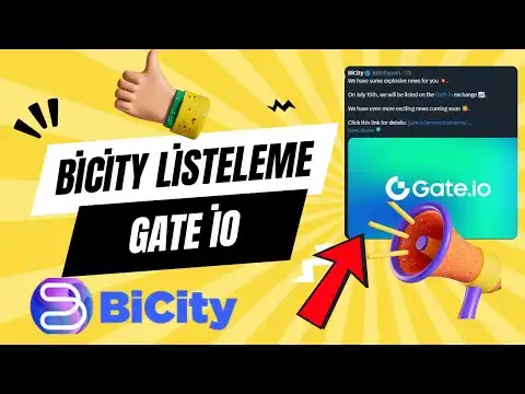BCTY GATE O LSTELEMES ---- BCTY TAM GAZ LSTELENYOR BCTY CON #bicity #bicitycoin
