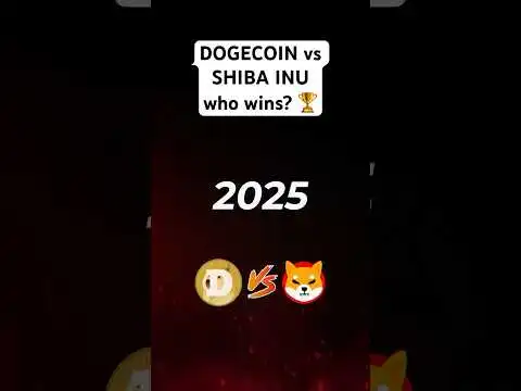Which is better in 2025 DOGE or SHIB?  #crypto #cryptocurrency #dogecoin #shibainu #memecoin
