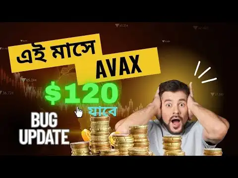 Avalanche (AVAX)Big Update up to $120  Price Prediction 2025 | Crypto Bangla Update"