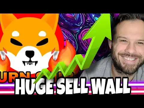 Shiba Inu Coin | Huge SHIB Sell Wall Could Lead To Insane Breakout!