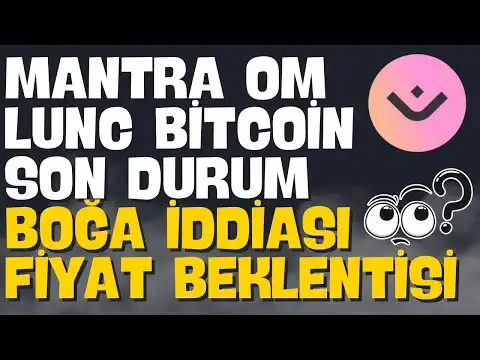 MANTRA OK CON - LUNC BTCON FYAT BEKLENTS SON DAKKA