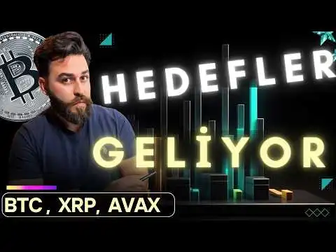Hedefler Geliyor! Bitcoin, XRP ve Avax Elliott Waves Teknik Analizi