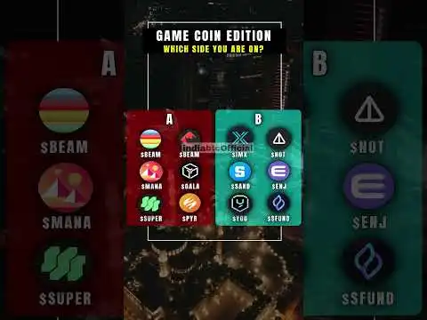 Game Coin Edition.......#cryprocurrency #memecrypto #memecoin #bitcoin #cryptotrading #indiabtc