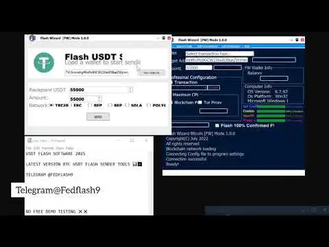 How to send flash coin into a wallet live #bnb #btc #usdt #ethereumFlashCoins