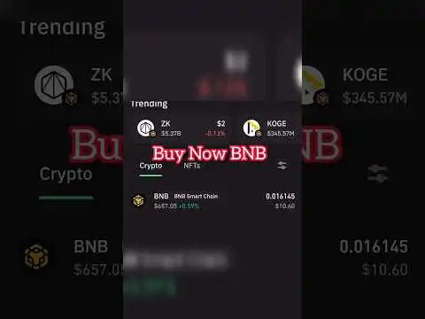 BNB Coin buy now free Fast 