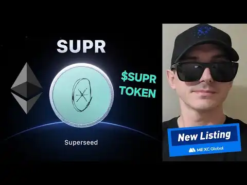 $SUPR - SUPERSEED TOKEN CRYPTO COIN HOW TO BUY SUPR MEXC GLOBAL ETH ETHEREUM BNB BSC BLOCKCHAIN TGE