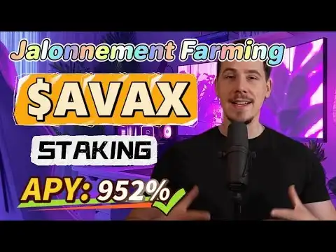 Strat?gie crypto 2025 : Gagnez 952% APY avec stake de AVAX et farming de tokens