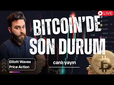 Bitcoin, XRP, AVAX, DOGE, PEPE Kritik Yerde!  Elliott Wave Canl Teknik Analiz