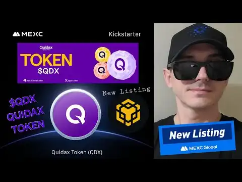 $QDX - QUIDAX TOKEN CRYPTO COIN HOW TO BUY MEXC GLOBAL BNB BSC ETH ETHEREUM BLOCKCHAIN DEX CEX DAPP