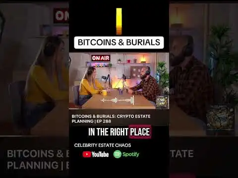 BITCOIN & BURIALS #bitcoinnews #cryptocurrency #cryptonews #inheritance #ethereum #crypto101