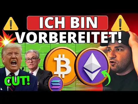  ICH BEREITE MICH JETZT DARAUF VOR! BITCOIN & ETHEREUM NEWS!