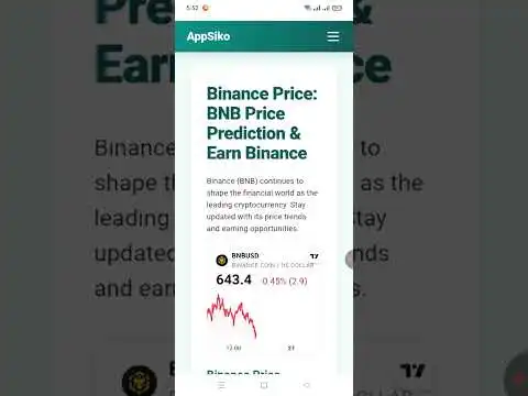 BNB (Binance Coin) Price Prediction | How to Earn BNB & Create Token on BNB Chain