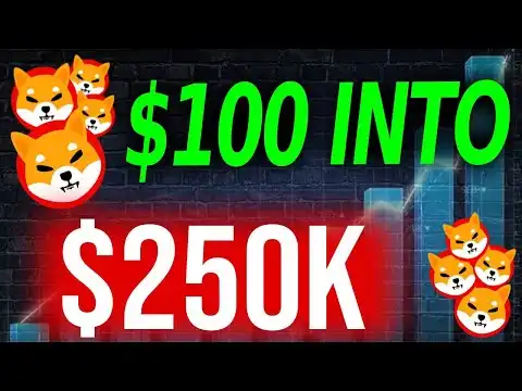 WHALE ALERT!! TURNING $100 INTO $250K SHIBA INU COINS IN A WEEK!! - SHIBA INU COIN NEWS TODAY
