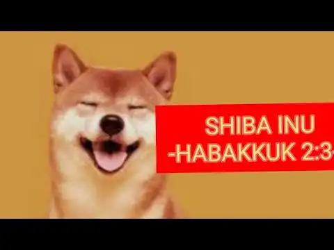 SHIBA INU COIN | HABAKKUK 2:3-4
