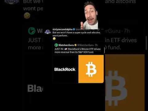 EXTREMELY URGENT 4 ALL BITCOIN & CRYPTO HOLDERS ETH BTC PAIR, SUI, AVAX, BLACKROCK LOVES CRYPTO