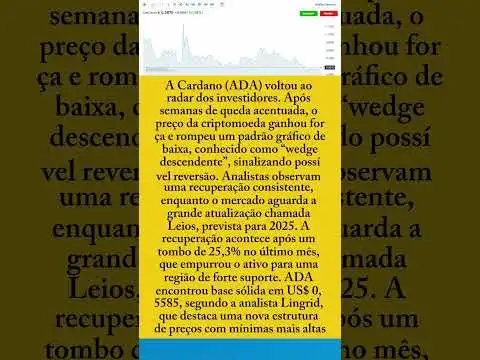 #solana #ada #bitcoin #xrp #ethereum #criptomoedas #cripto #bolsadevalores #acoes #investimentos