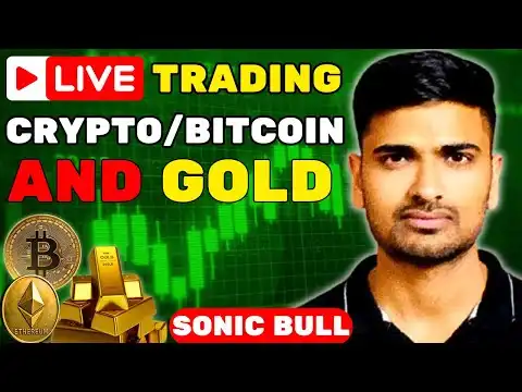 BITCOIN, GOLD, ETHEREUM: LIVE TRADING | The Sonic Bull (4-7-2025)