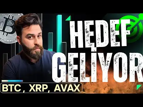 Hedefler gelmekte! Bitcoin, XRP ve AVAX i?in Elliott Waves teknik analizi