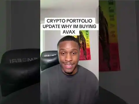 WHY IM BUYING #AVAX COIN RIGHT NOW ! #Crypto portfolio update #altcoin #bitcoin #fyp