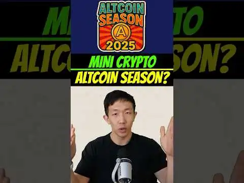 Why is there a mini altcoin season?  #altcoins #crypto #bitcoin
