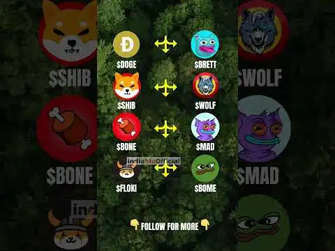 Meme Coins 2025..... #crypto #cryptocurrency #memecoin #bitcoin #memecoins #bitcoincoin