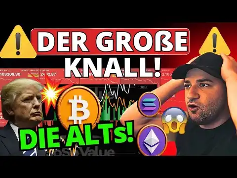  ALTCOINS: DER GRO?E KNALL STEHT BEVOR! BITCOIN & ETHEREUM MACHEN REKORDE!