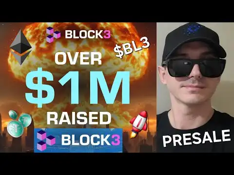 $BL3 - BLOCK3 TOKEN PRESALE CRYPTO COIN HOW TO BUY BL3 ETH ETHEREUM BLOCKCHAIN ICO USDT BLOCK 3 NEW