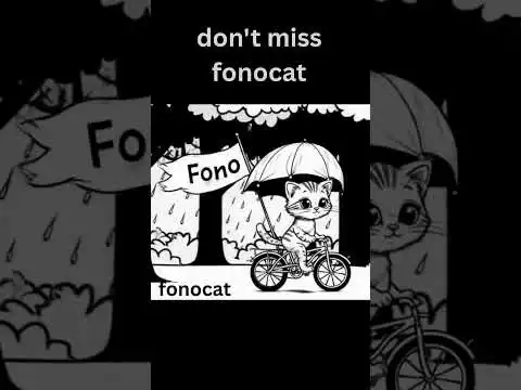 Fnocat Coin Meme Coin #doge #shibainu #btc #solana #coin don't miss fonocat #pepe