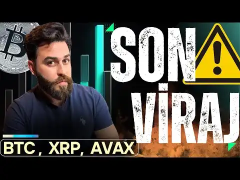  Ralli s?ylentileri ! Bitcoin, XRP ve AVAX Elliott Waves Teknik Analizi